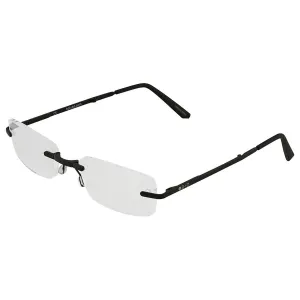 B D Unisex Eyeglasses - Folding Readers  2.00, Matte Black/Black | 2244-99-20
