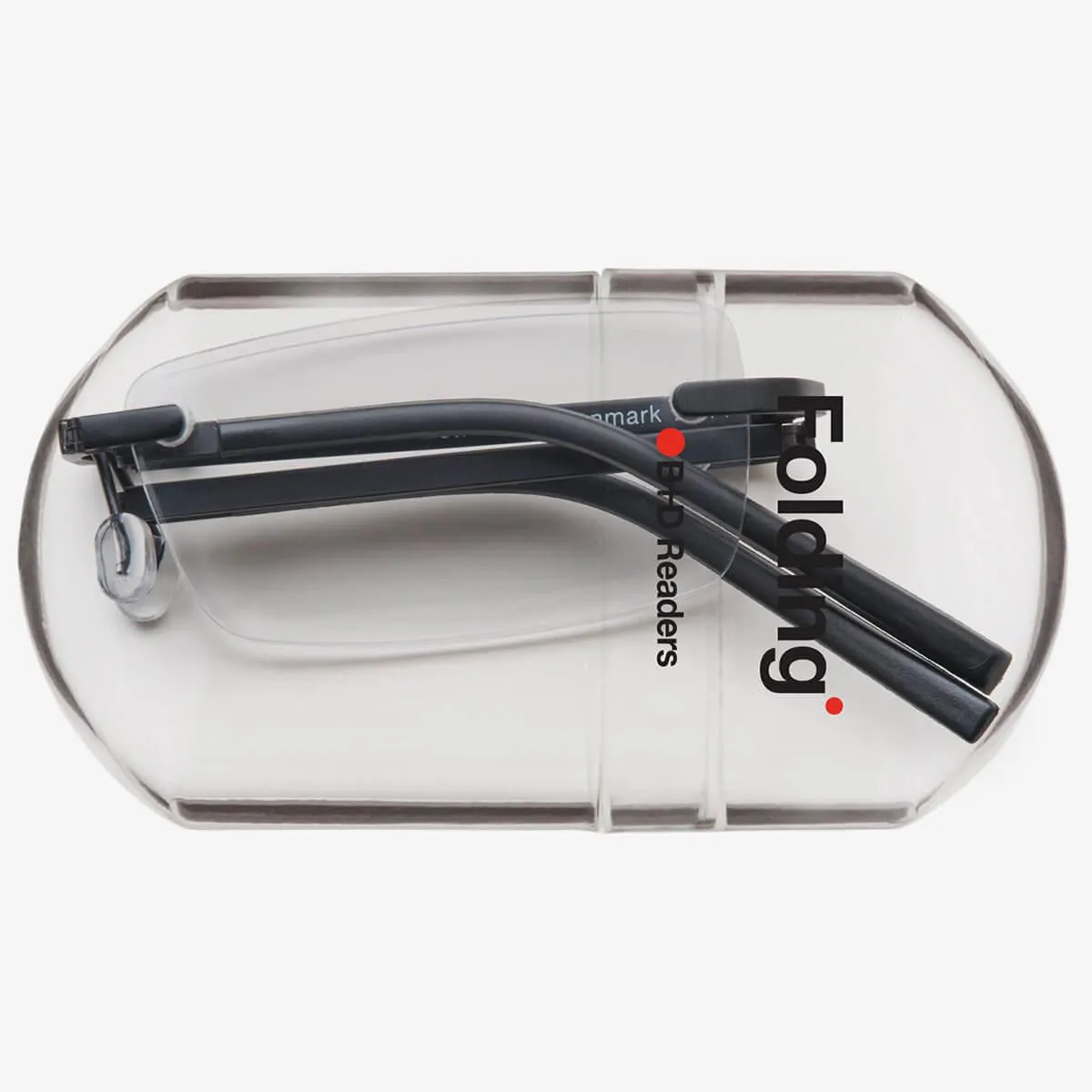 B D Unisex Eyeglasses - Folding Readers  2.00, Matte Black/Black | 2244-99-20