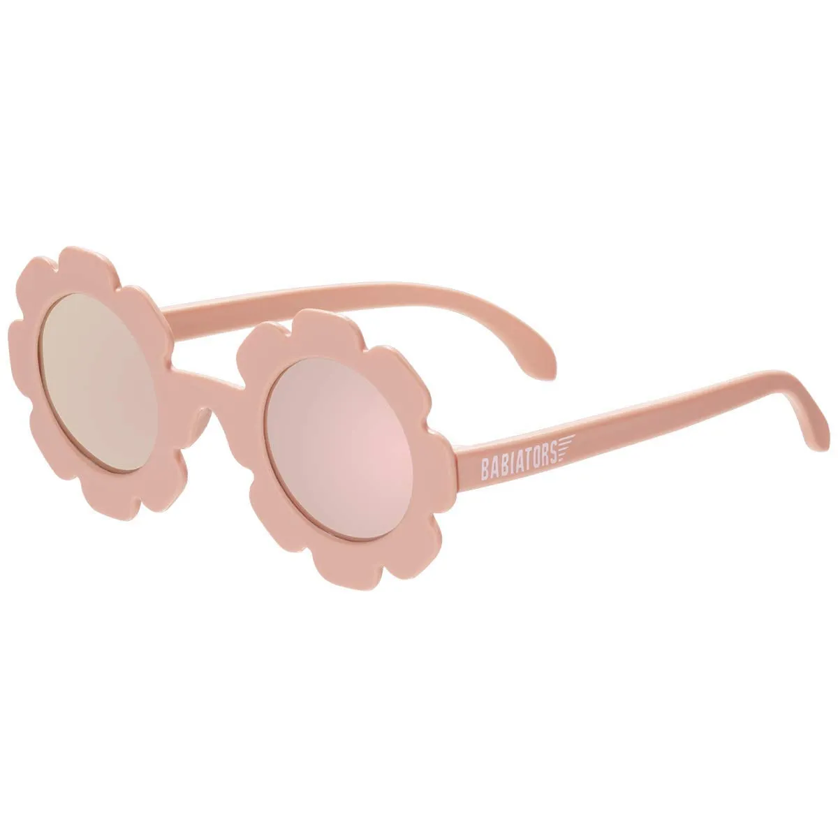 Babiators Blue Series Polarized UV Protection Children's Sunglasses Ages 0-2 Years Rose Gold