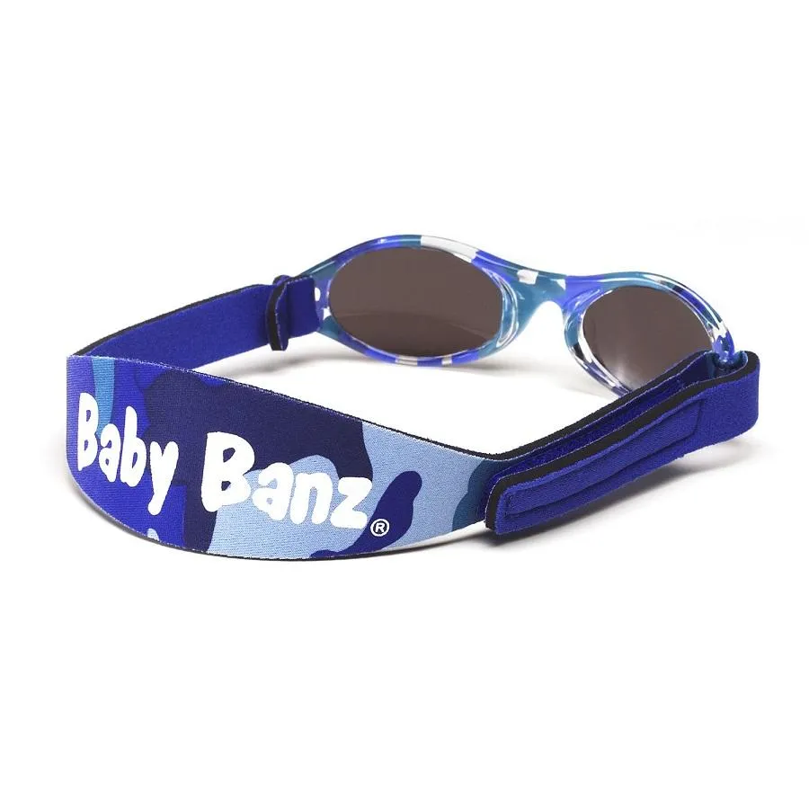 BabyBanz Adventure Kidz Blue Camo Sunglasses