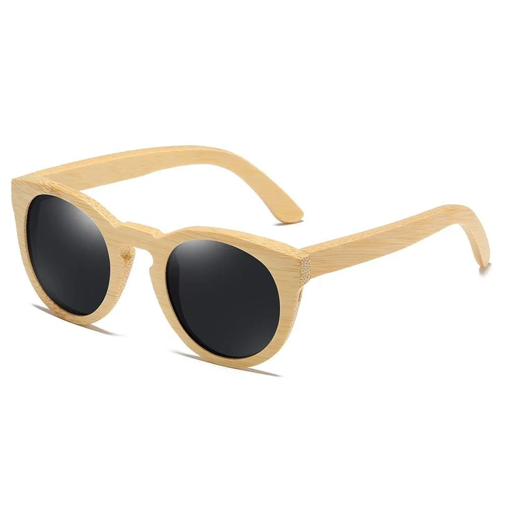 Bamboo Sunglasses with Polarized UV400 Protection