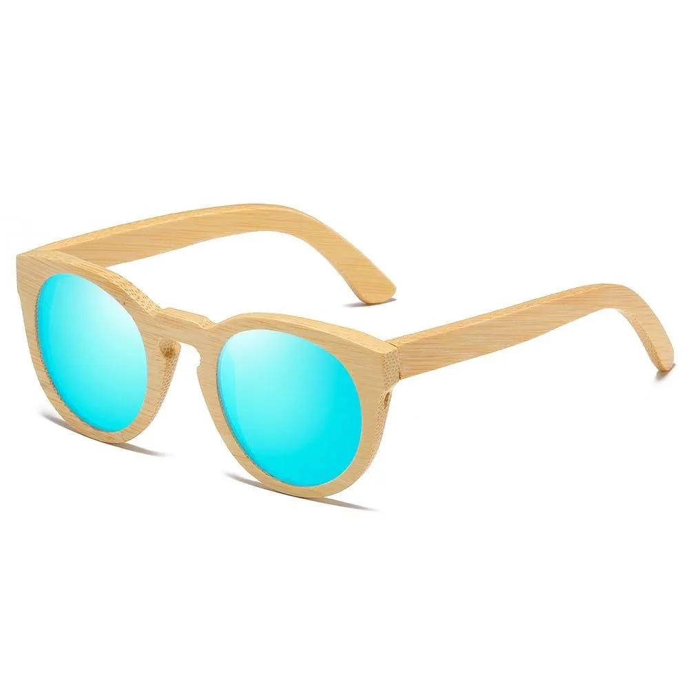 Bamboo Sunglasses with Polarized UV400 Protection