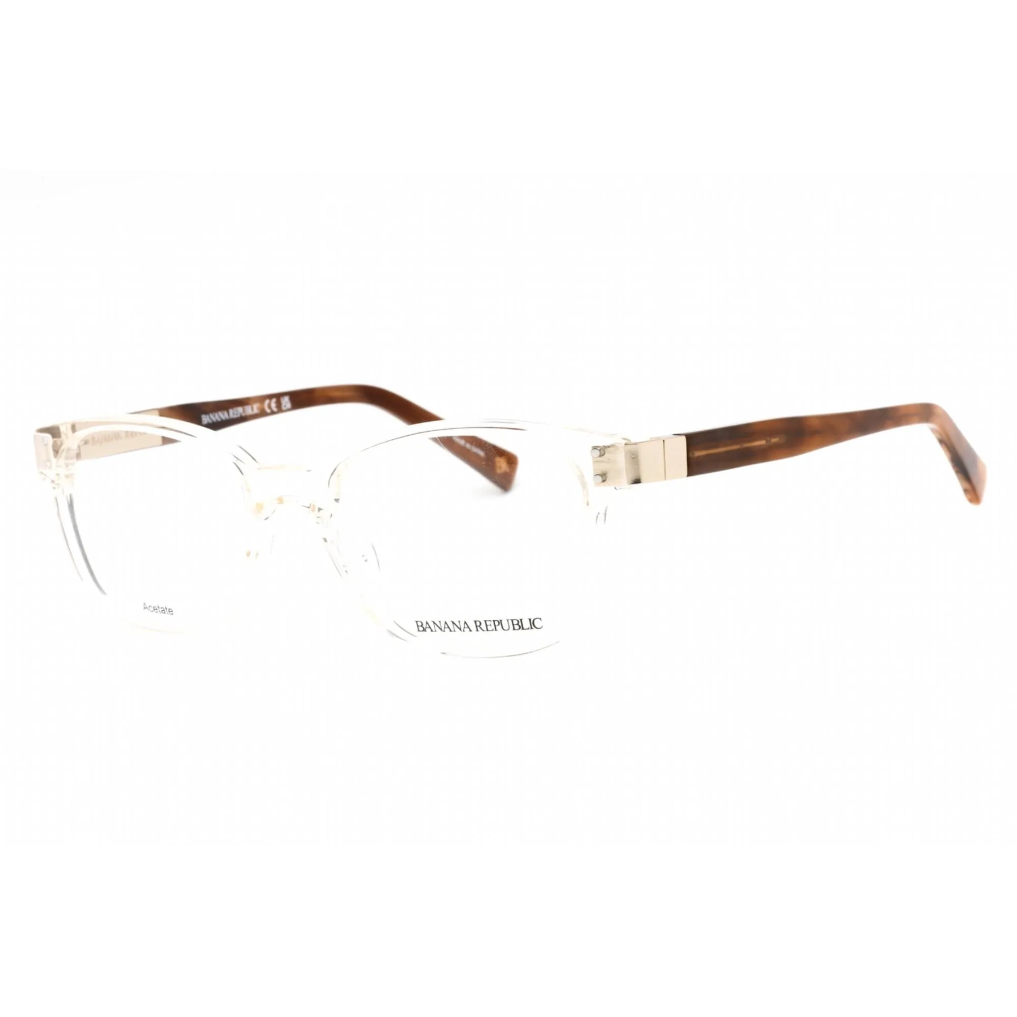 Banana Republic Men's Eyeglasses - Vintage Crystal Cat Eye Frame | Dexter 0Q0M 00