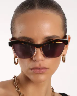 Banbe | The Erin Sunglasses | Havana-Jet