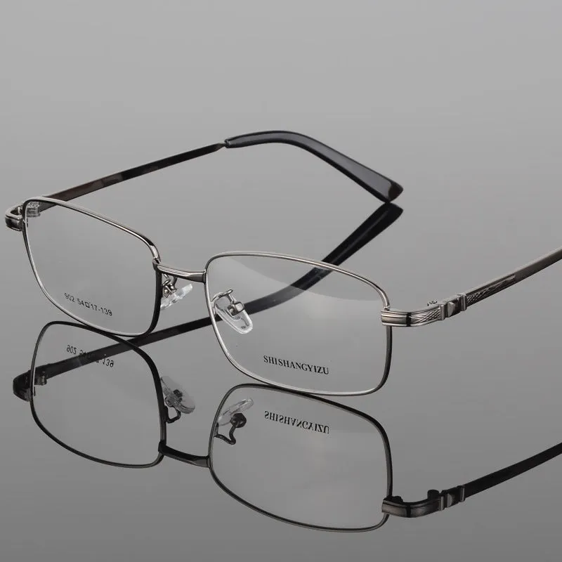 Bclear Men's Eyeglasses Thick Gold Plating Men's Full Frame S902