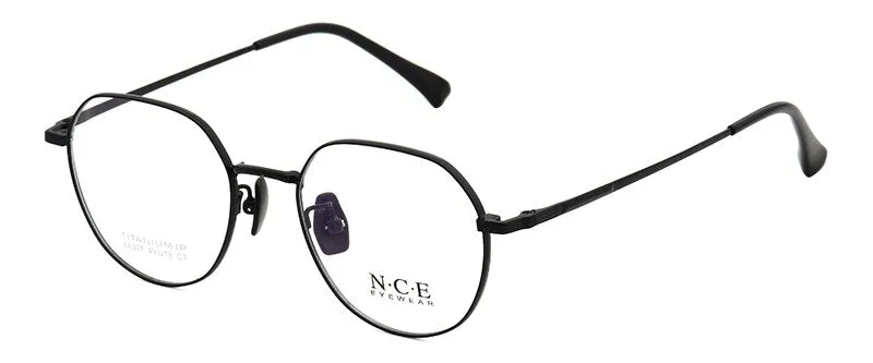 Bclear Unisex Eyeglasses Full Rim Titanium Sc88307