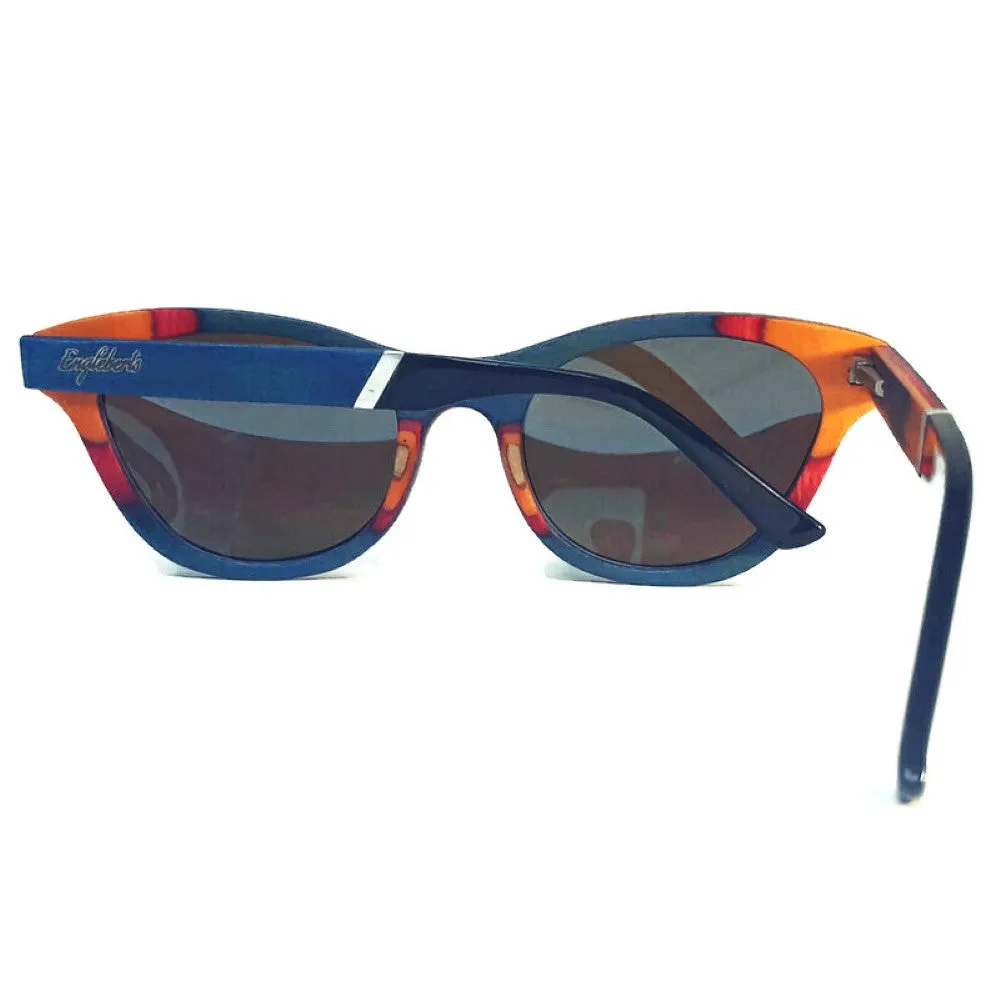 Beach Bound Skateboard Wood and Acetate Sunglasses