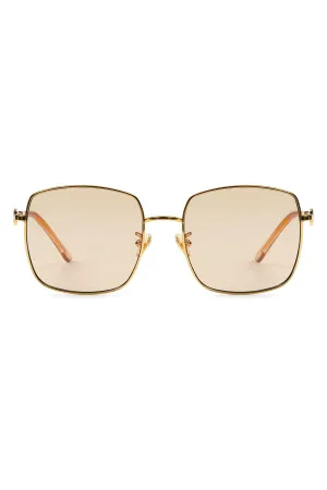 Becca Titanium Sunglasses - Light Brown