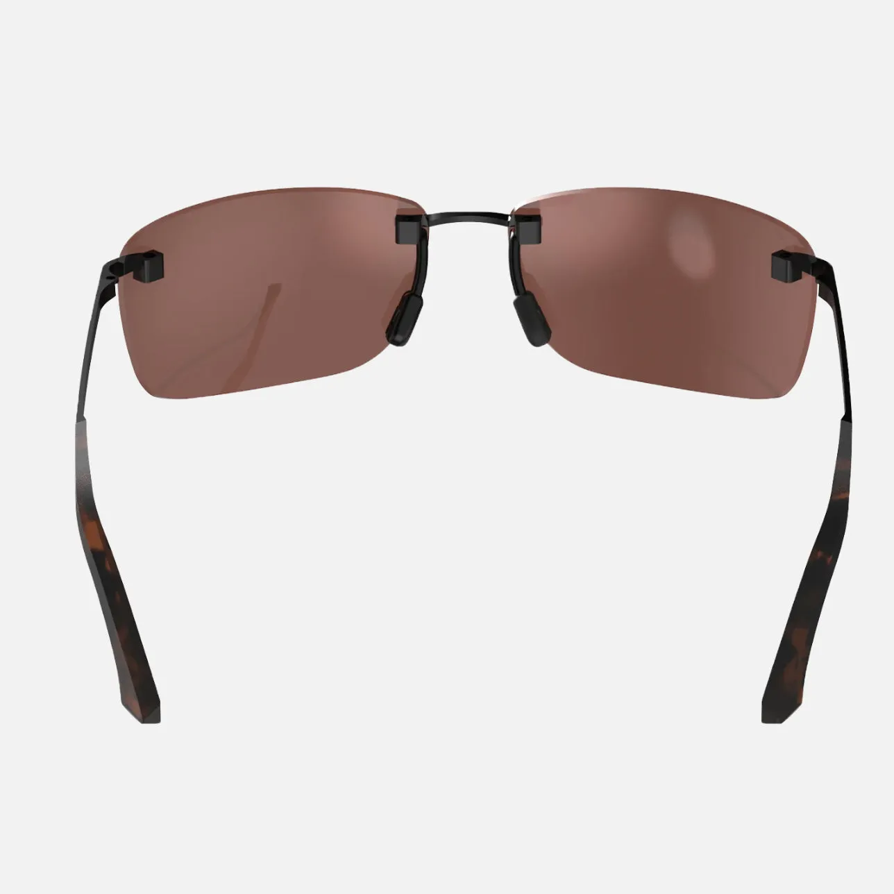 BEX Sunglasses Legolas- Black/Brown with Silver Flash