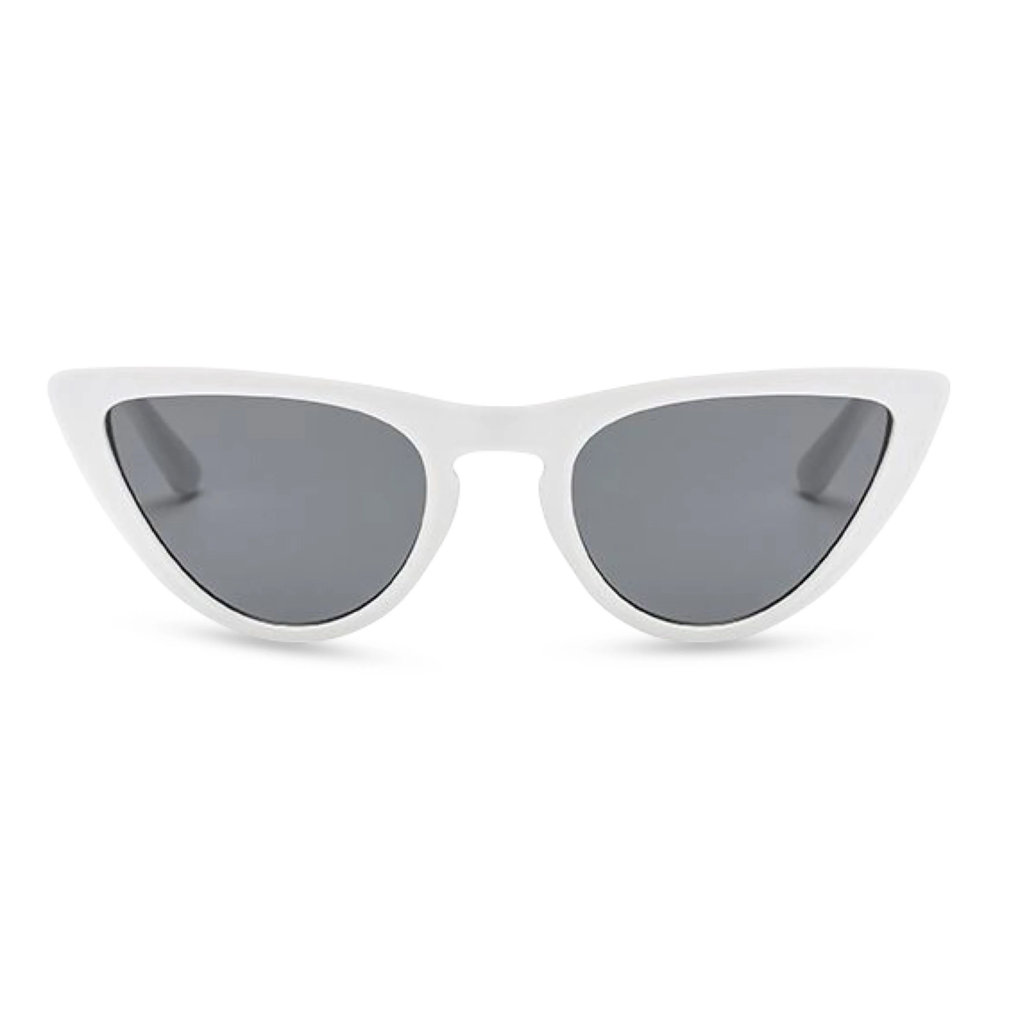 Bibi Cat Eye Sunglasses - White