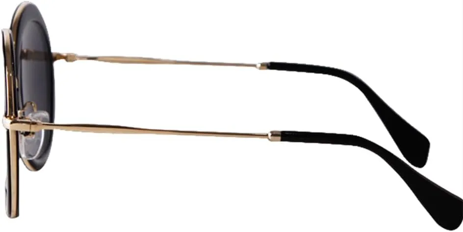 Big Frame Round Glasses Shade Sunglasses Luxury Women Fashion