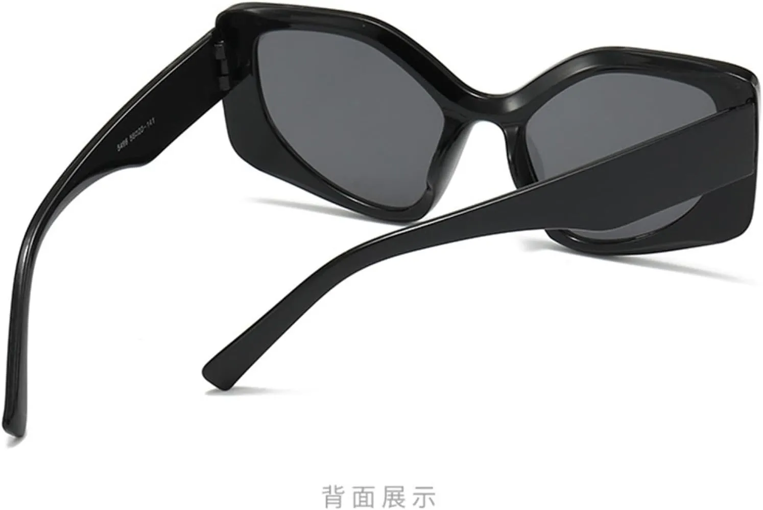 Big Frame Vintage Cat Eye Sunglasses Women Men Sun Glasses