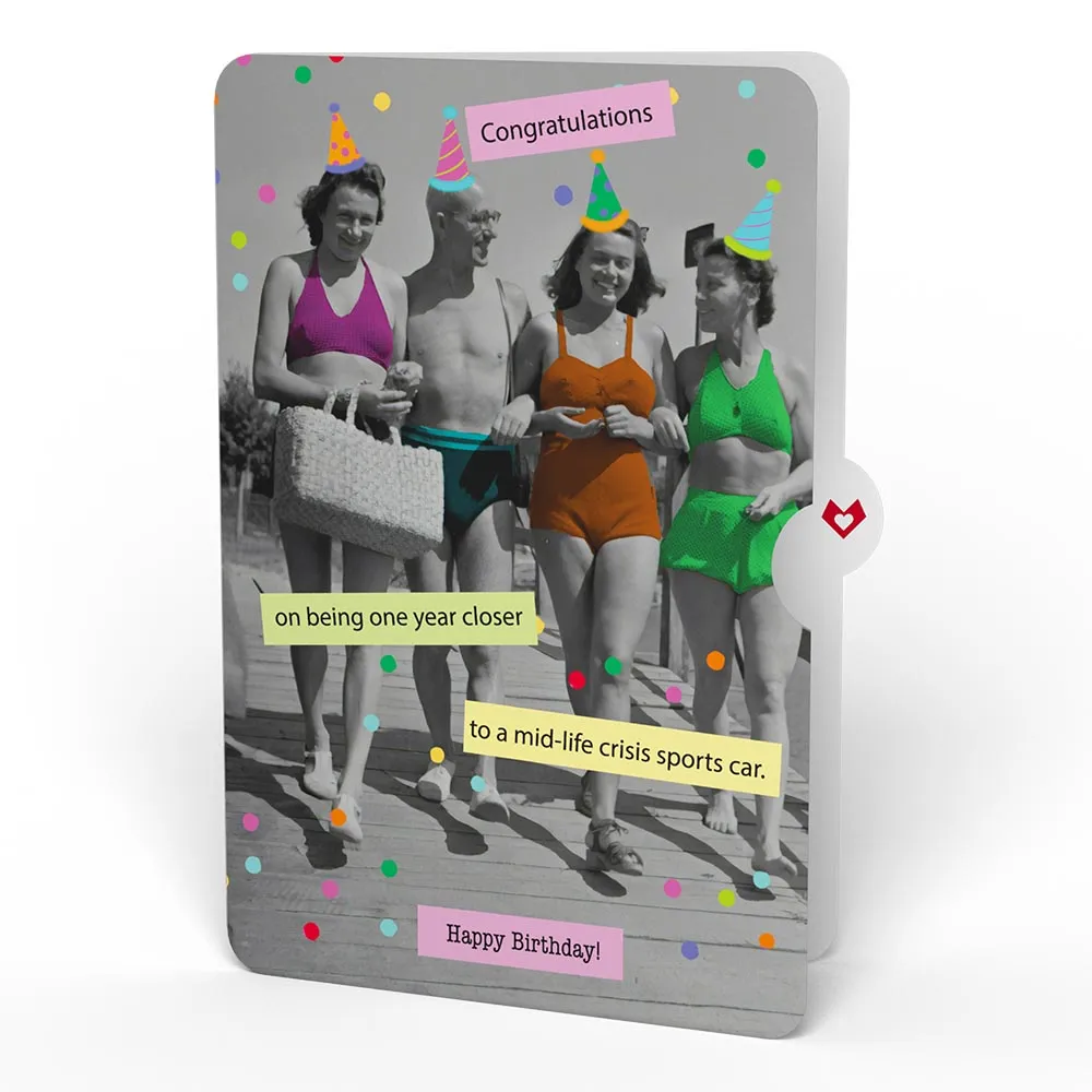 Birthday Style Pop-Up Card and Sentiment Set for Any Woman