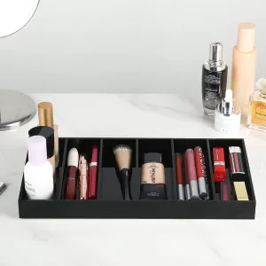 Black Acrylic Sunglasses and Eyeglasses Storage Organizer Case Tray, Tabletop Display Tray
