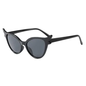 Black Cat Eye Retro Sunglasses