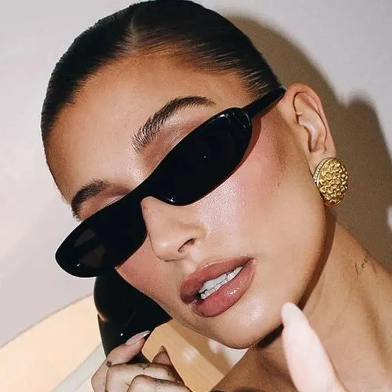 Black Cat-Eye Sunglasses