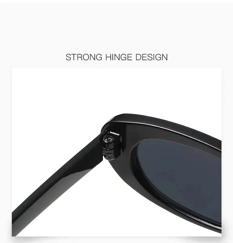Black Cat-Eye Sunglasses