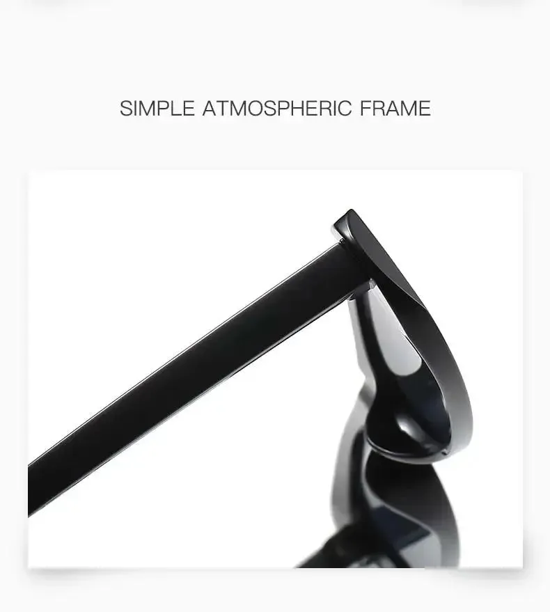 Black Cat-Eye Sunglasses