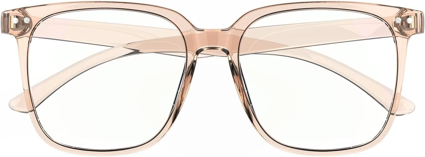 Blue Light Blocking Glasses for Women Men Anti Glare Reduce Eyeglasses Computer Oversized