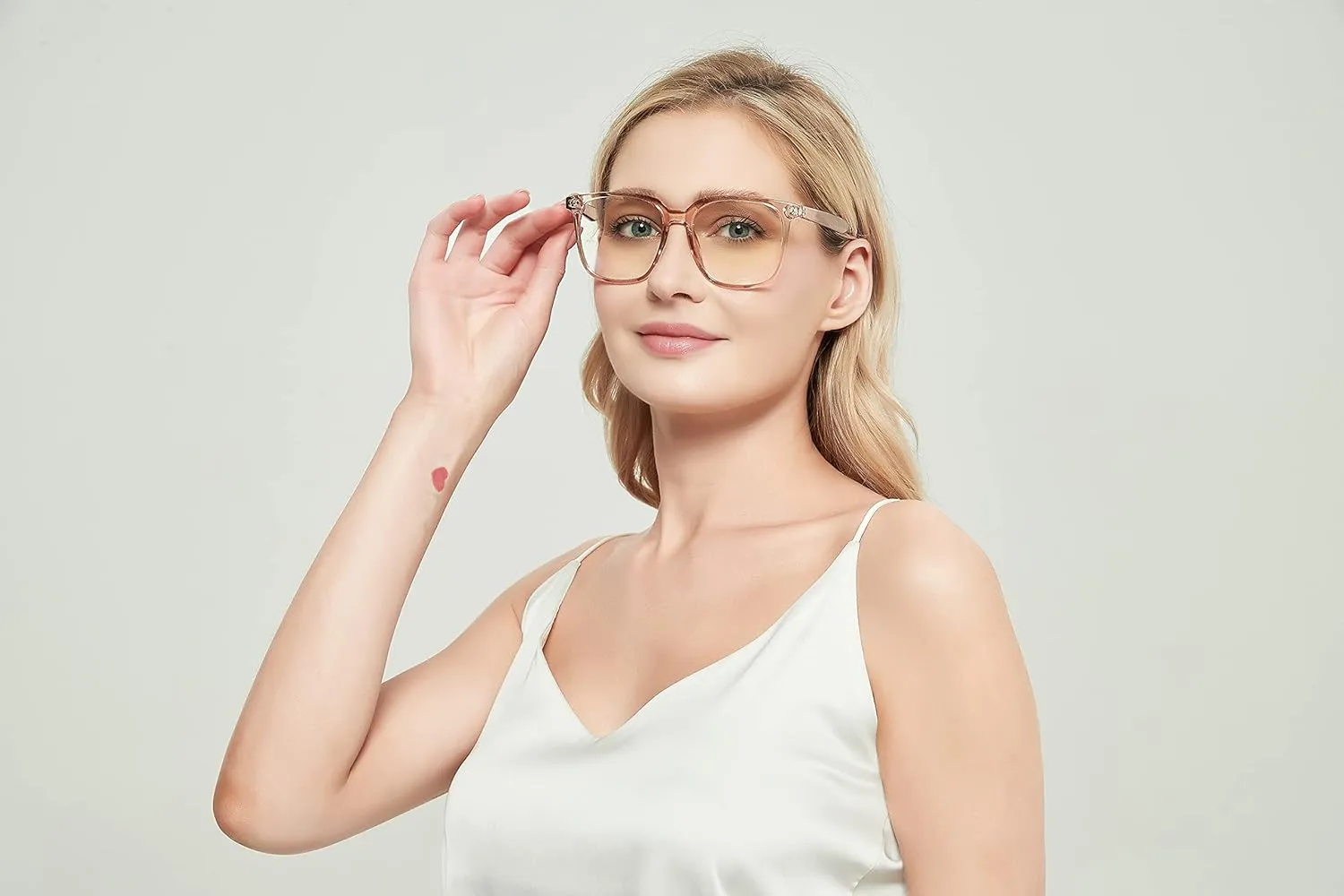 Blue Light Blocking Glasses for Women Men Anti Glare Reduce Eyeglasses Computer Oversized