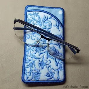 Blue Song Eyeglass Case
