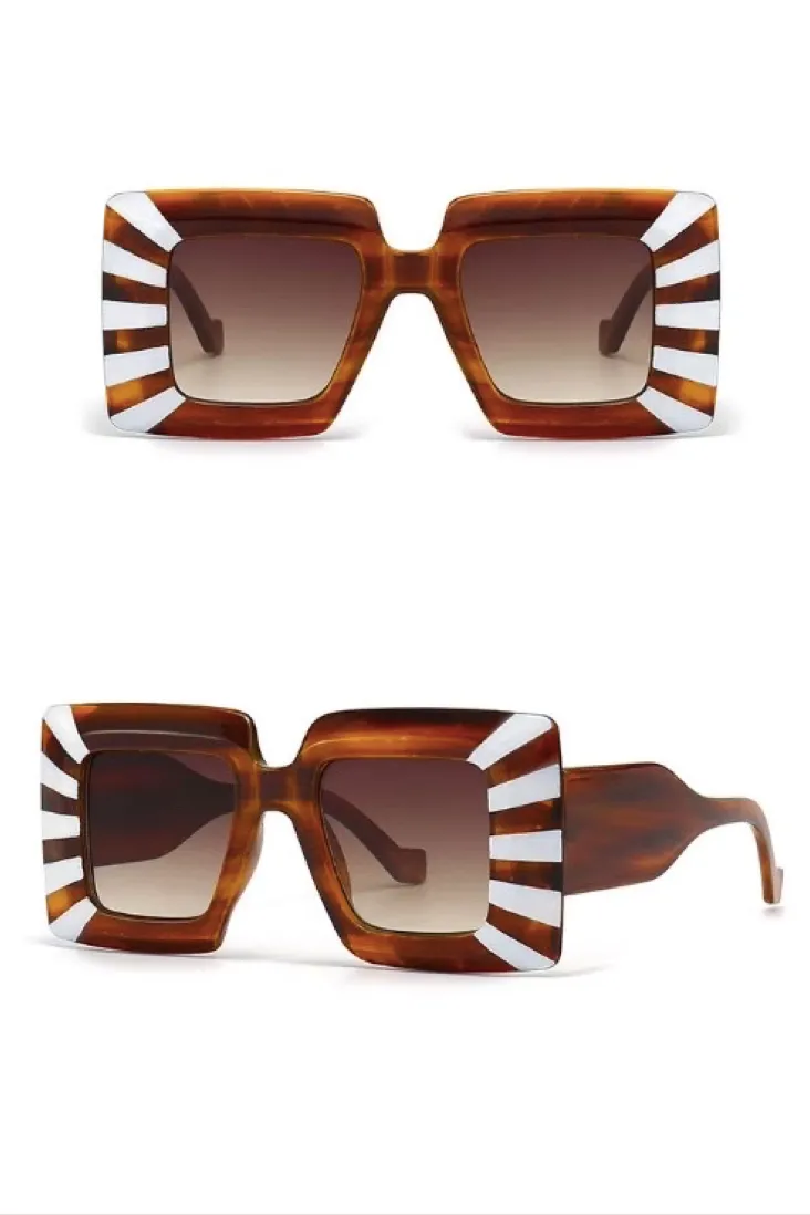 Bold N Beautiful Sunnies - Brown