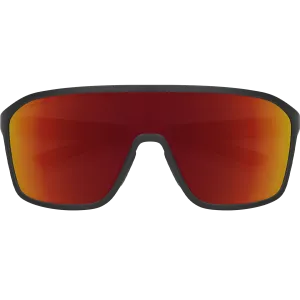 Boomtown - Matte Black ChromaPop Red Mirror