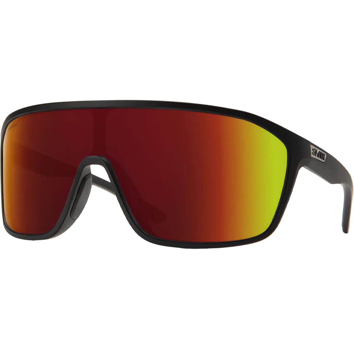 Boomtown - Matte Black ChromaPop Red Mirror