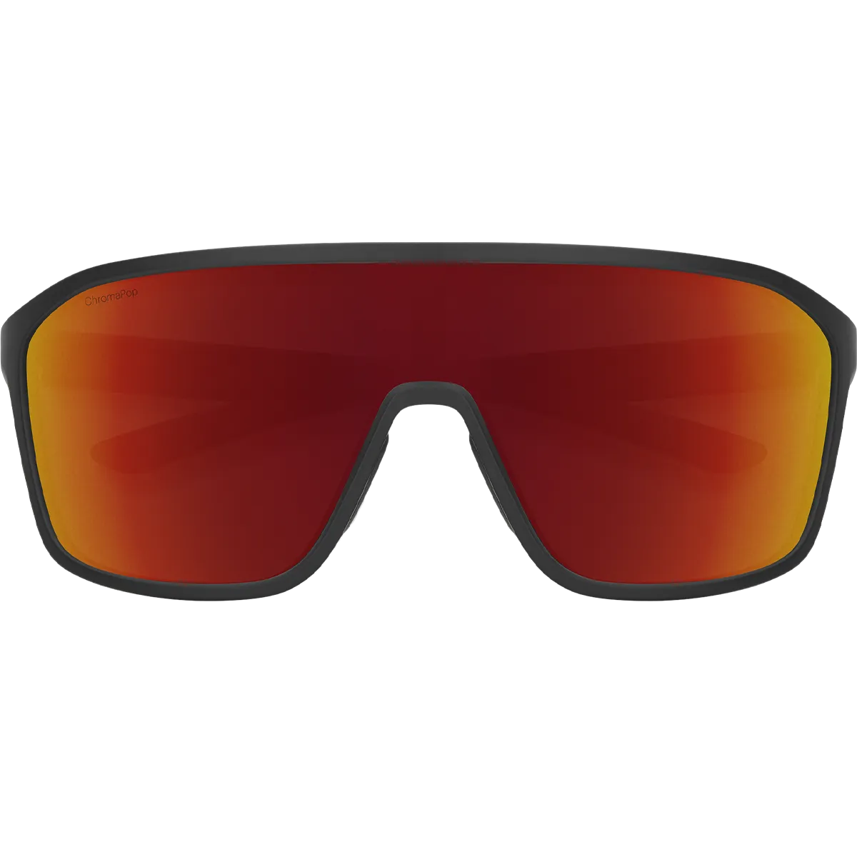 Boomtown - Matte Black ChromaPop Red Mirror
