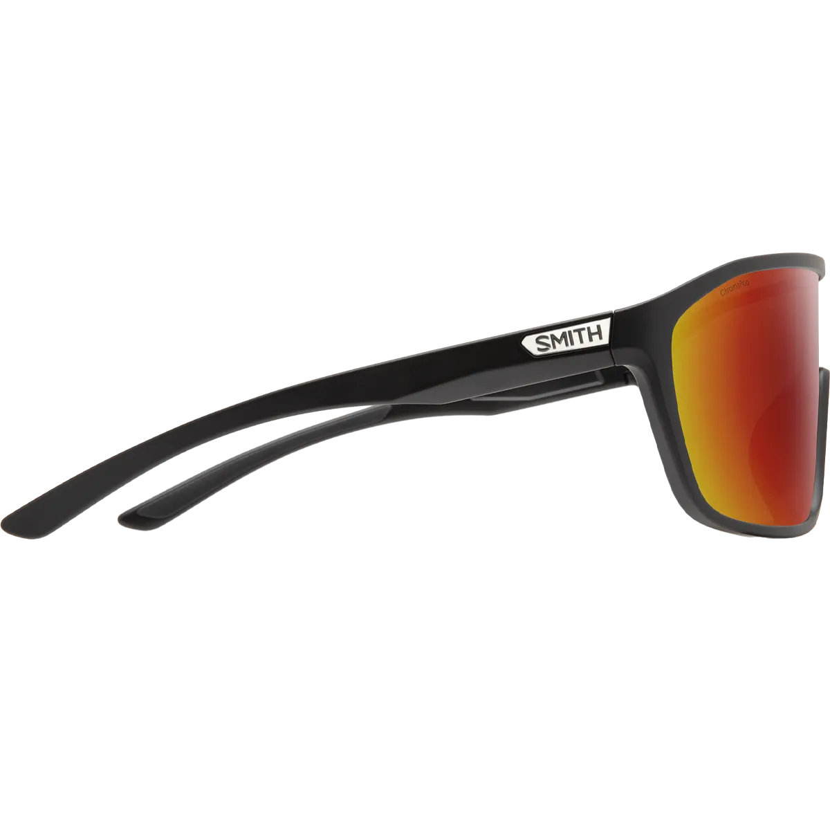 Boomtown - Matte Black ChromaPop Red Mirror