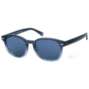 Botaniq Vintage Distinct Square Sunglasses - Blue