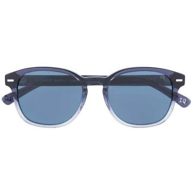 Botaniq Vintage Distinct Square Sunglasses - Blue