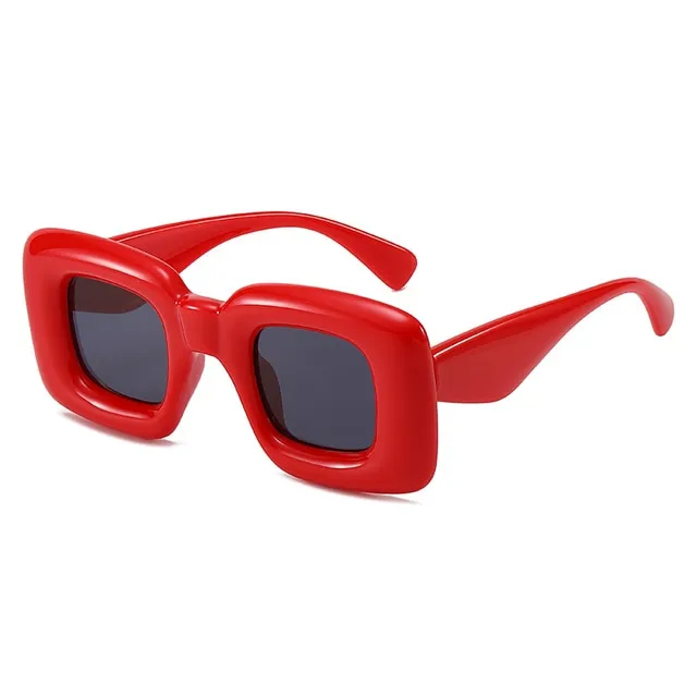 Bubble Frame Rectangular Sunglasses