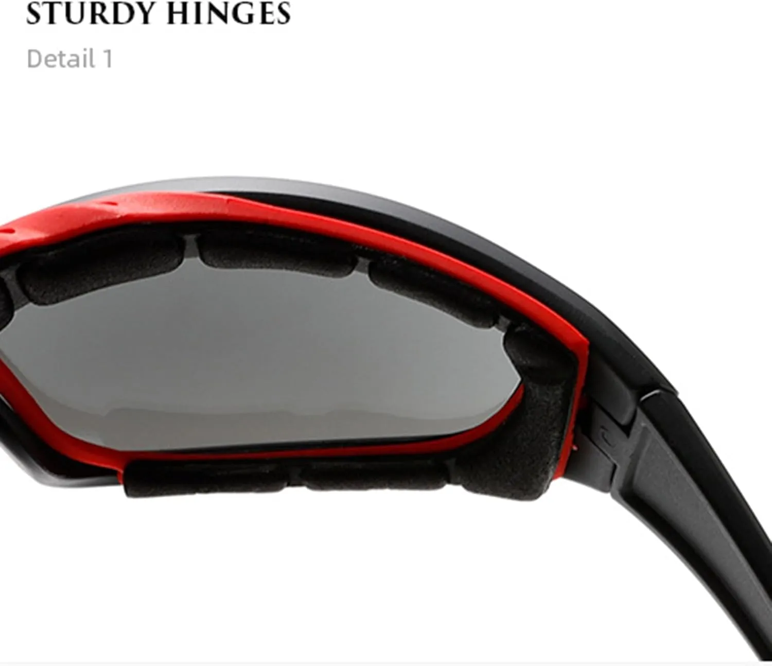 bullabulling Polarized Sports Sunglasses for Men UV400 Protection Glasses Womens Wrap Around Goggles Cycling Driving
