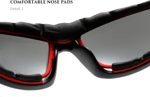 bullabulling Polarized Sports Sunglasses for Men UV400 Protection Glasses Womens Wrap Around Goggles Cycling Driving