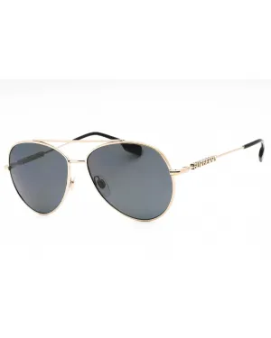 Burberry  BE4320F Round Sunglasses in Gold