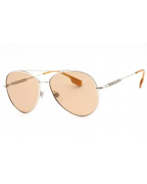 Burberry  BE4332F Round Sunglasses SilverLight HavanaBrown