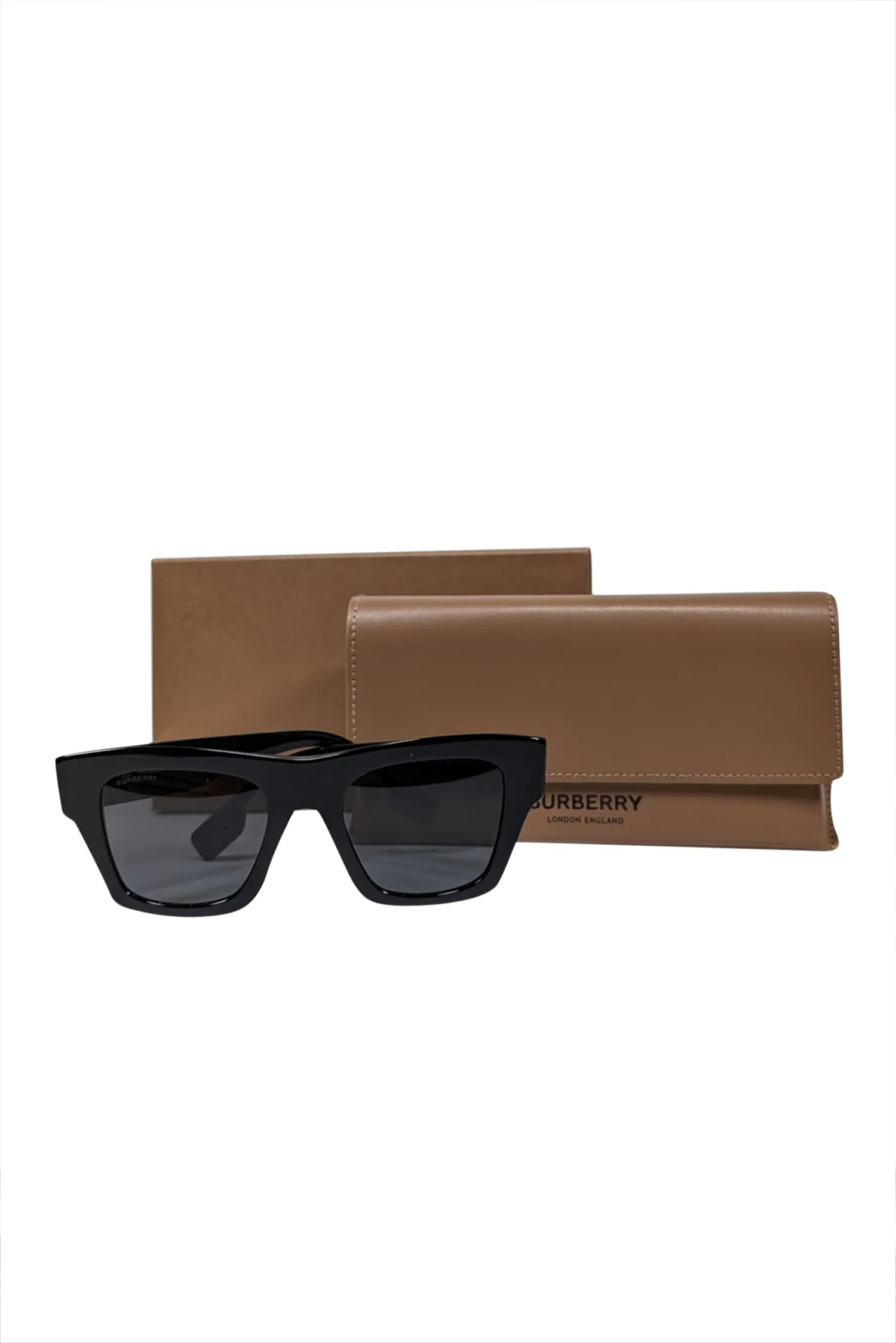 Burberry - Black Square Sunglasses