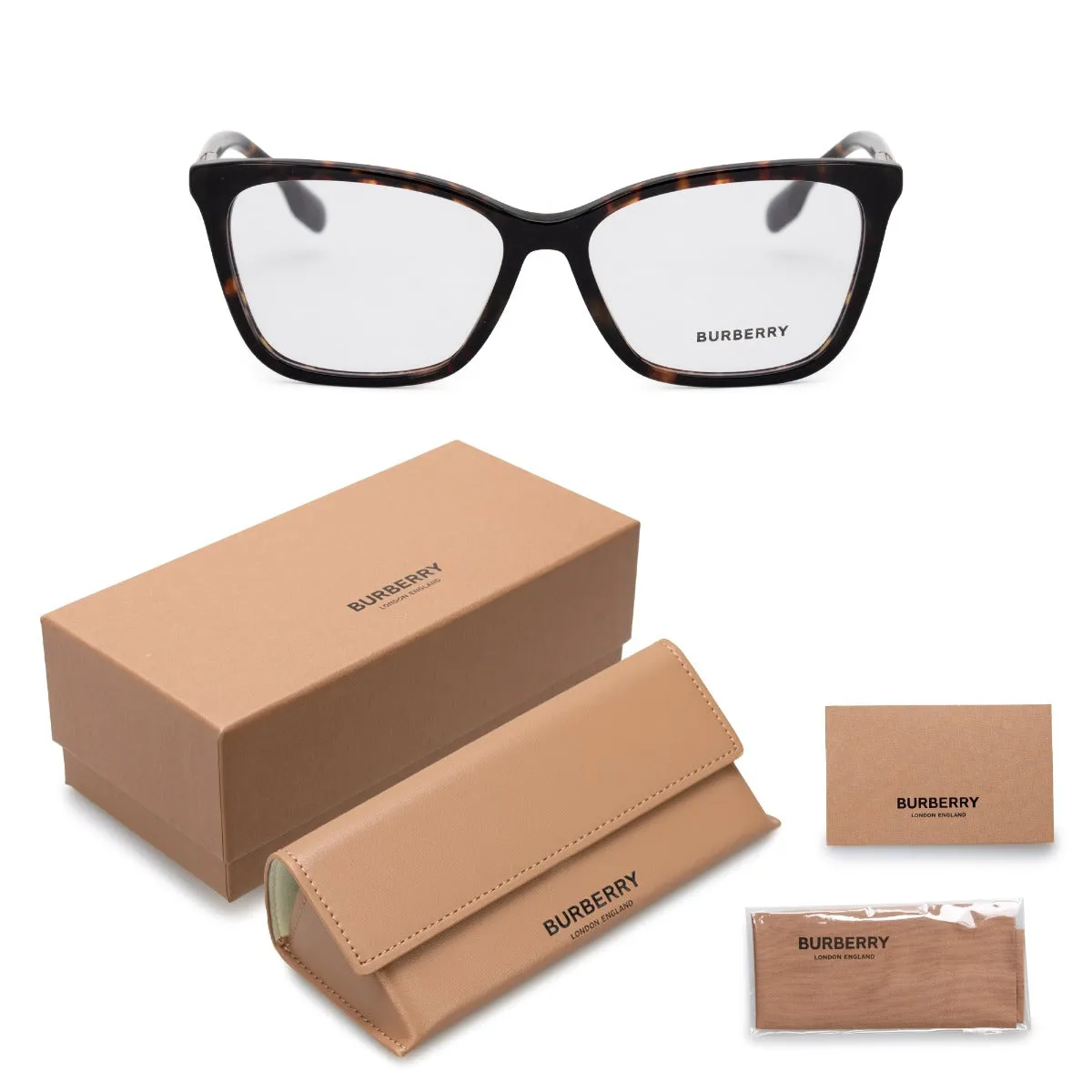 Burberry Cat Eye Optical Glasses BE2348 3002 55