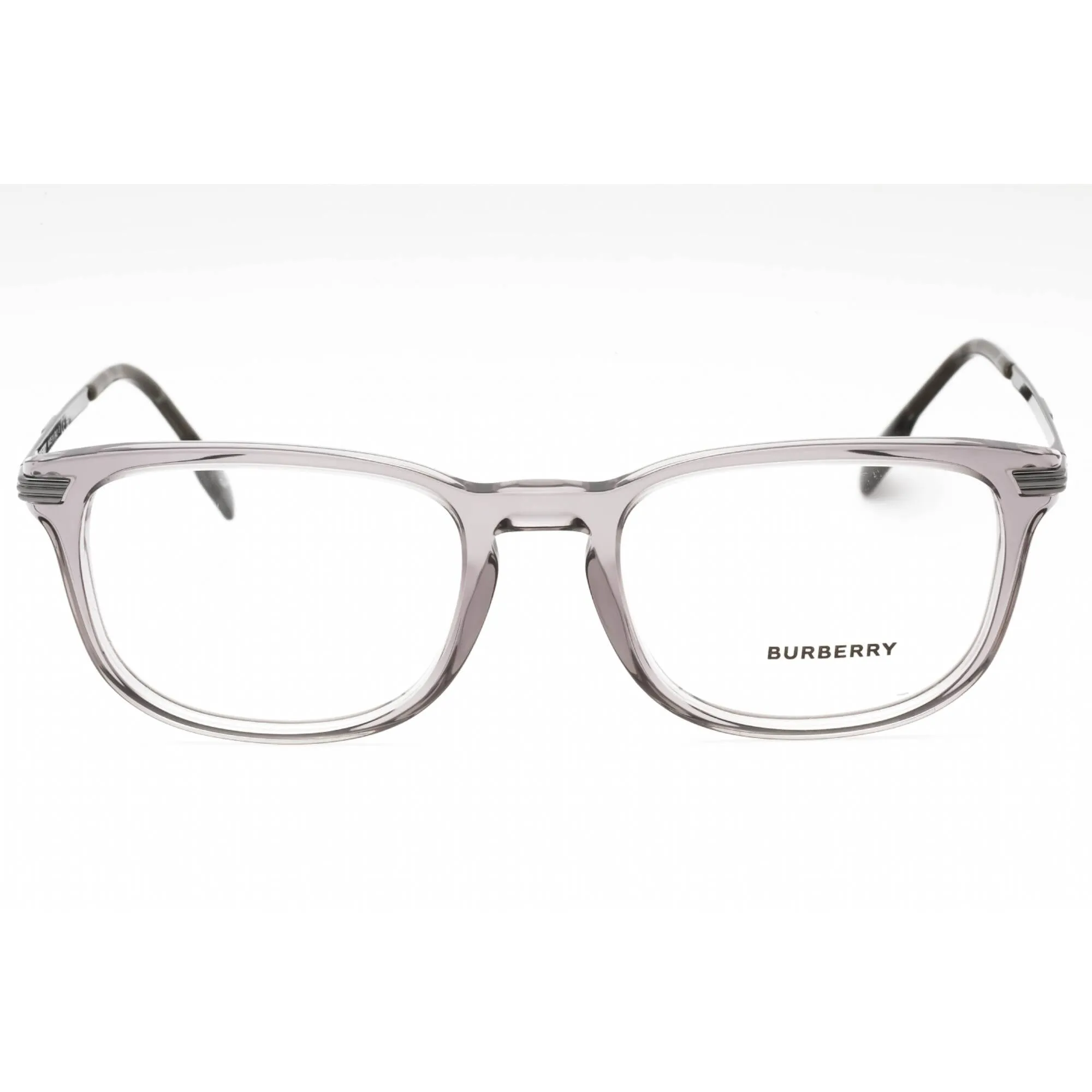 Burberry Men's Eyeglasses - Grey Plastic Full Rim Rectangular Frame | 0BE2369 4021
