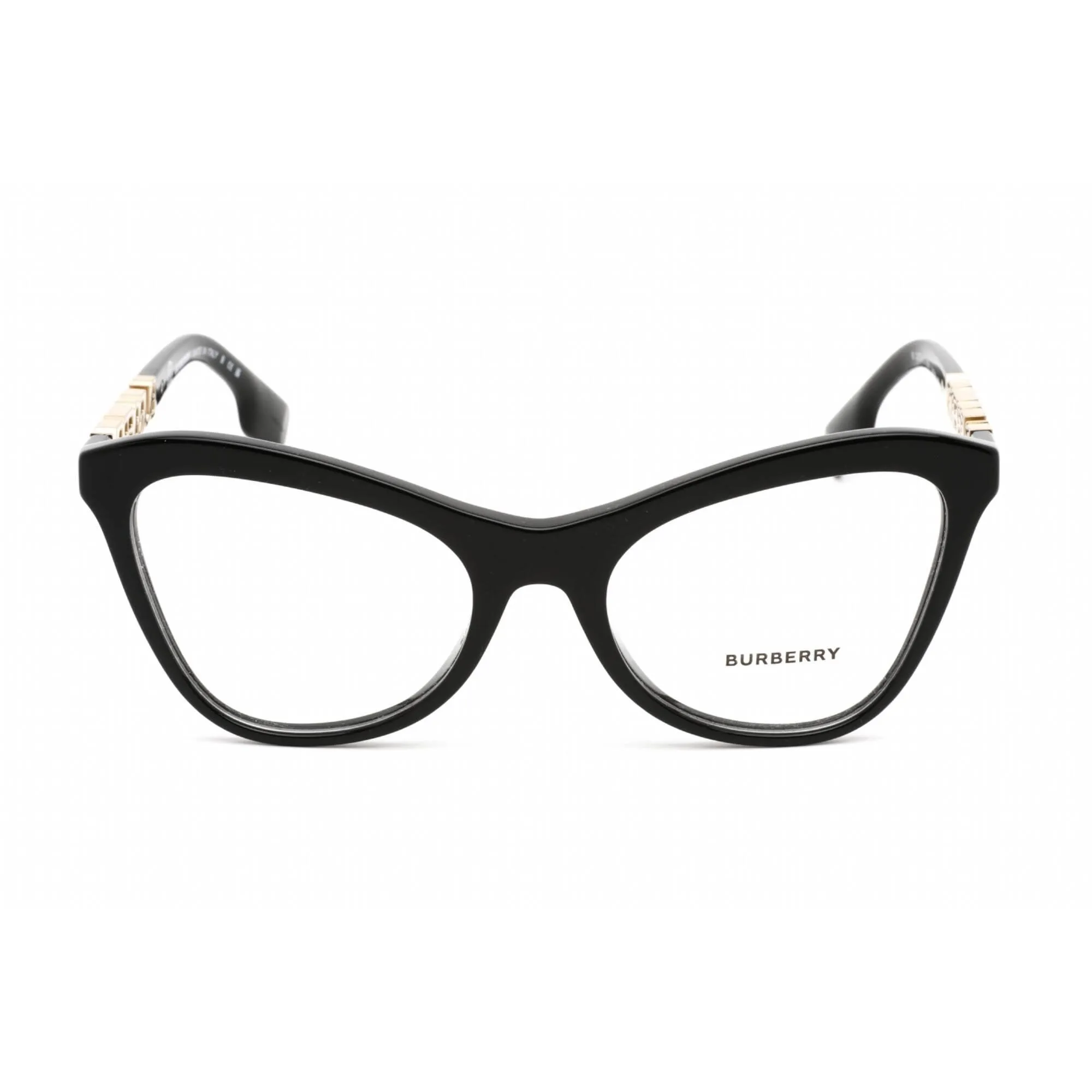 Burberry Unisex Eyeglasses - Full Rim Cat Eye Black Plastic Frame | 0BE2373U 3001