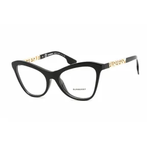 Burberry Unisex Eyeglasses - Full Rim Cat Eye Black Plastic Frame | 0BE2373U 3001