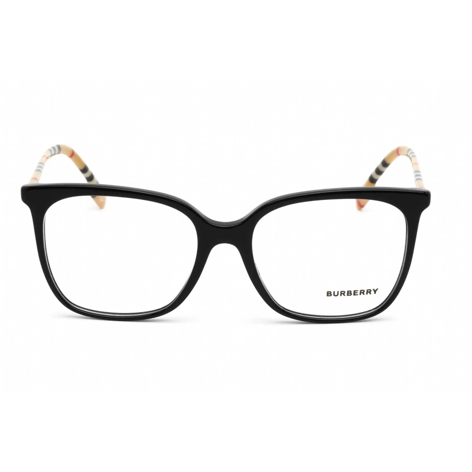 Burberry Women's Eyeglasses - Clear Lens Black Plastic Square, 54mm | 0BE2367 3853