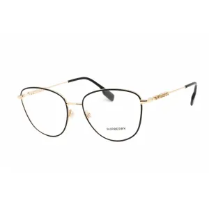 Burberry Women's Eyeglasses - Full Rim Cat Eye Shape Black Metal Frame | 0BE1376 1109