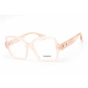 Burberry Women's Eyeglasses - Full Rim Square Shape Pink Plastic Frame | 0BE2374 4060