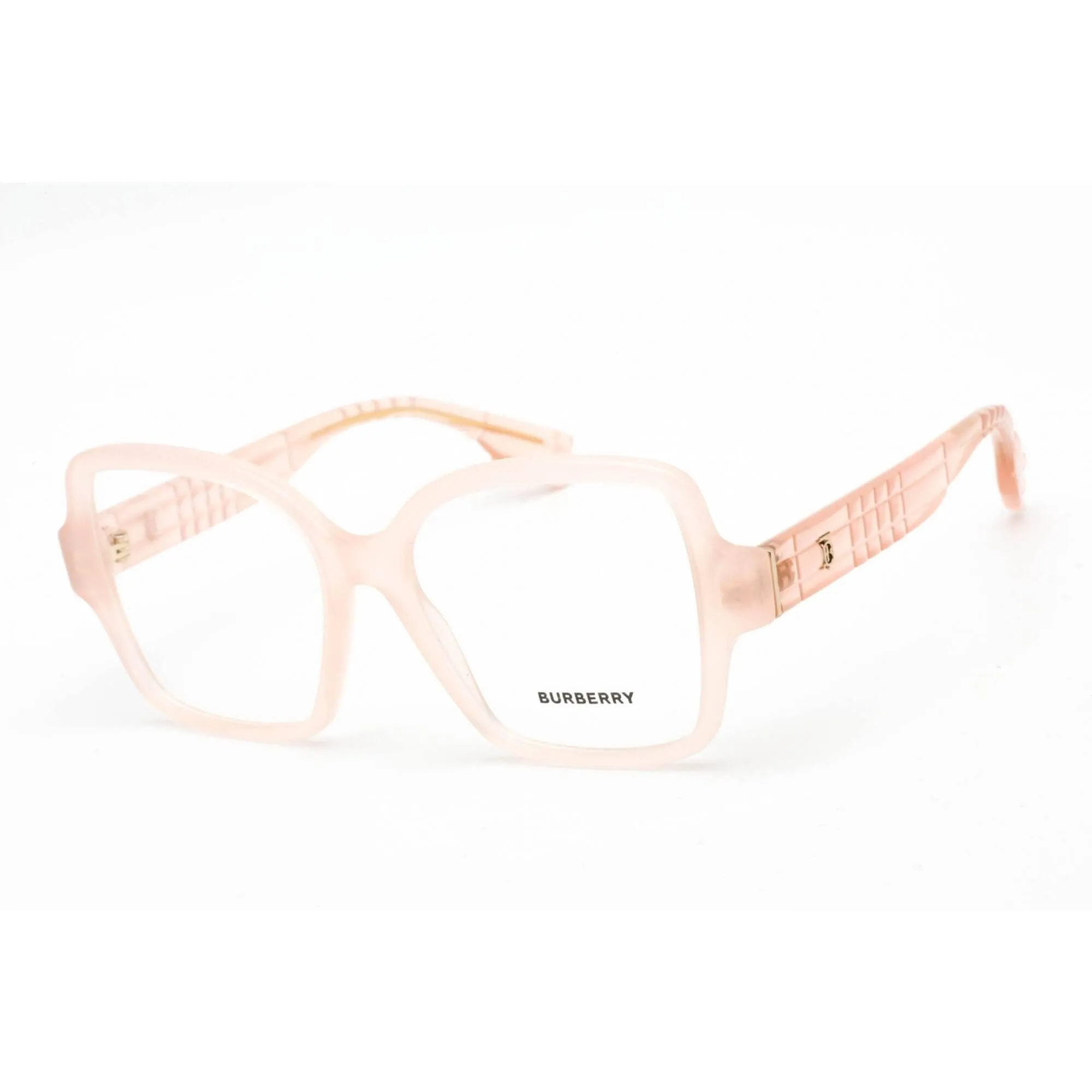 Burberry Women's Eyeglasses - Full Rim Square Shape Pink Plastic Frame | 0BE2374 4060