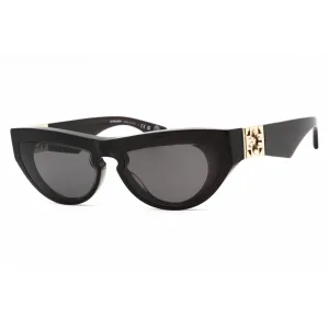 Burberry Women's Eyeglasses - Transparent Grey Plastic Cat Eye Frame | 0BE4422U 411287