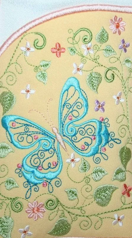 Butterfly Blue Eyeglass Cases