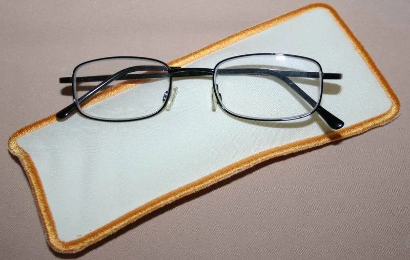 Butterfly Blue Eyeglass Cases