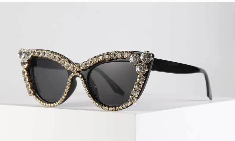 Caitlin Crystal Frame Sunglasses